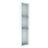 Nautika - 8"x36" - Niche Deux Tablettes Blanc ||N368TW - Ceramed