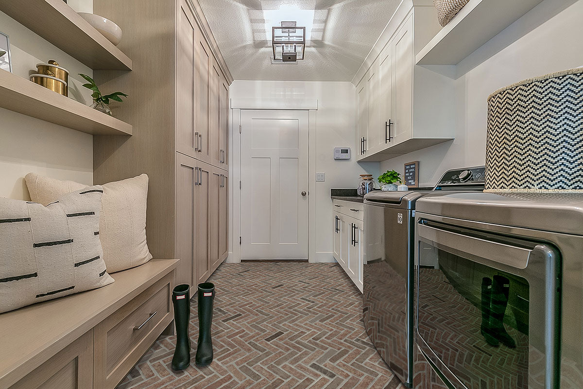 MSI Surfaces Reclaimed Clay Brick – Noble Red Herringbone – 2.25" x 7.5"