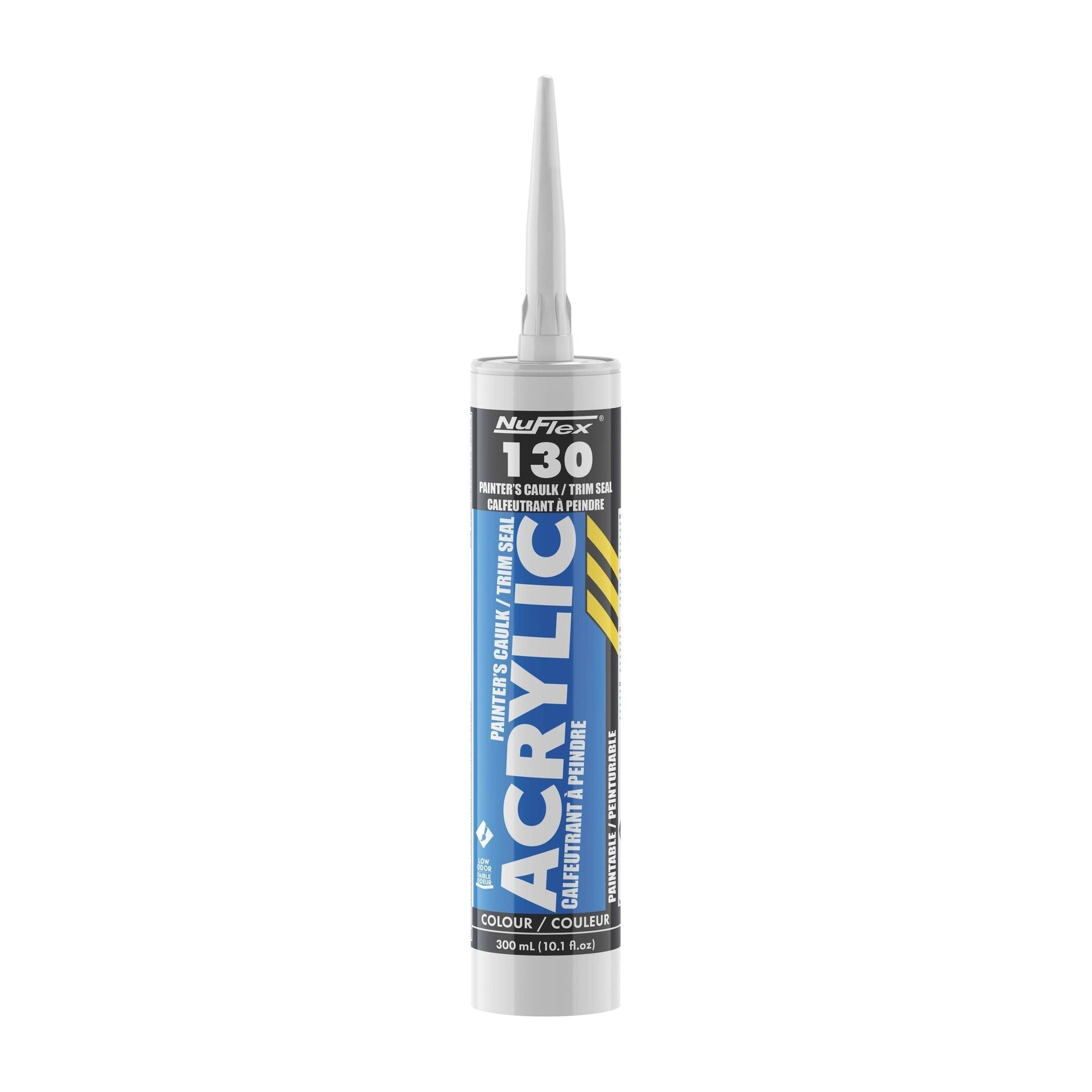 Nuco - NuFlex 130 Calfeutrant en latex peinturable 300ml Blanc ||13001 - Ceramed
