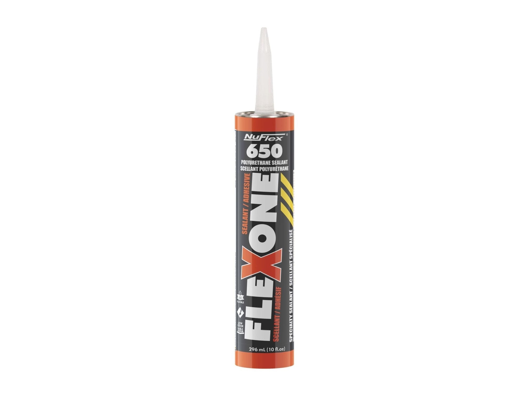 Nuco - Scellant polyuréthane haute performance NuFlex 650 FLEXone 591 mL Gris ||65056 - Ceramed