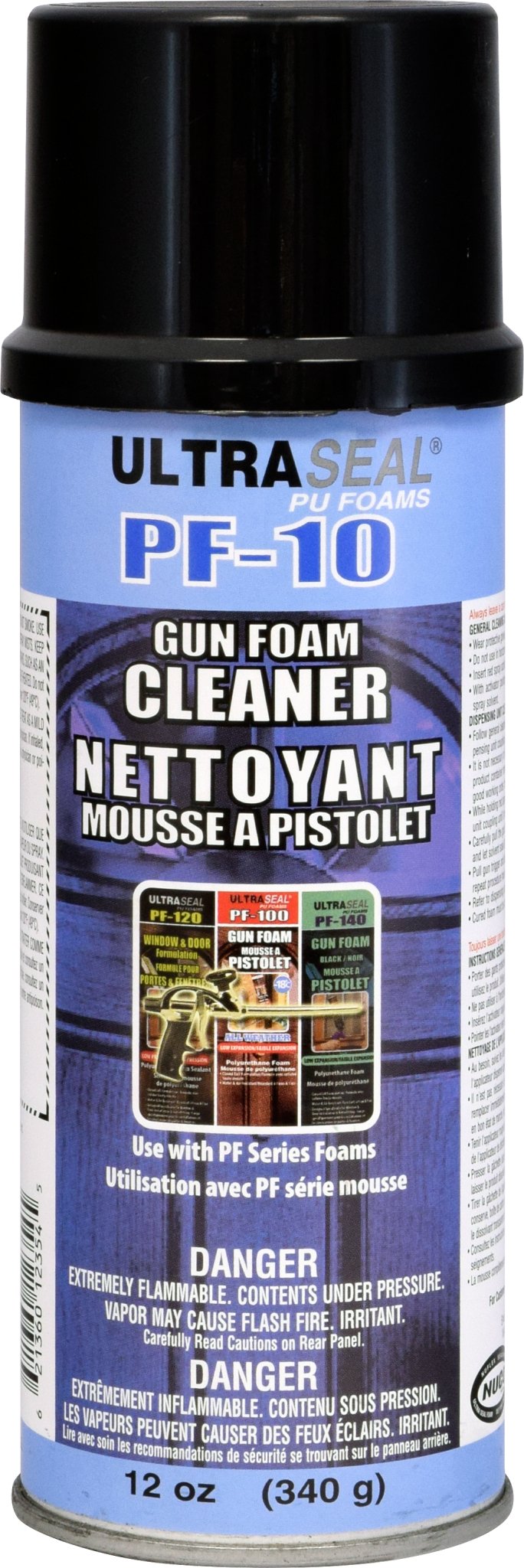 Nuco - UltraSeal PF10 Nettoyant en mousse 12 oz