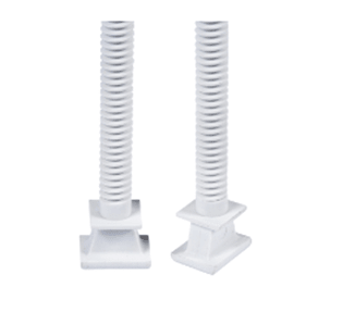 Oatey - Boulons de bride Harvey en nylon 2-1/2" (paquet de 2)