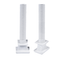 Oatey - Boulons de bride Harvey en nylon 2-1/2" (paquet de 2)