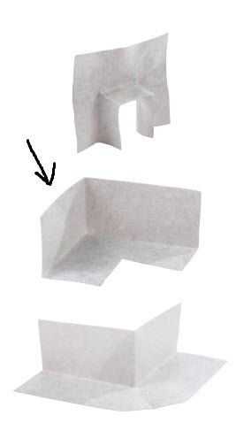 Oatey - Coin étanche préformée intérieur QuickDrain 45°
