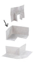 Oatey - Coin étanche préformée intérieur QuickDrain 45°