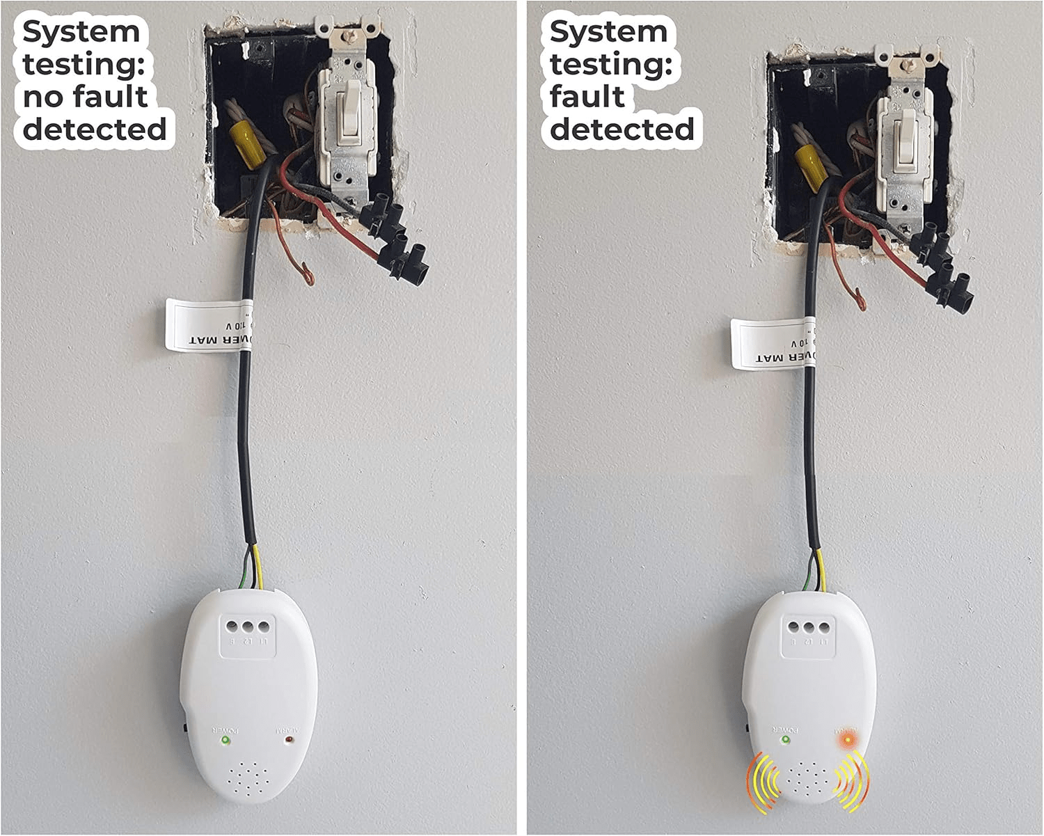 Ohmer Verificateur de resistance -Screamer- Cable Monitor, Instant Alarm Screamer. - Ceramed