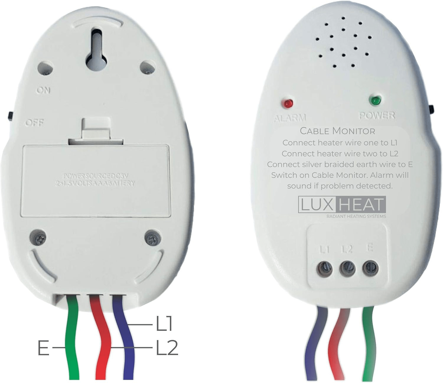 Ohmer Verificateur de resistance -Screamer- Cable Monitor, Instant Alarm Screamer. - Ceramed