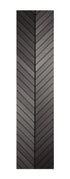 Panneau acoustique en chevron Chêne teint gris - Ceramed