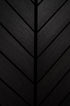 Panneau acoustique en chevron Chêne teint noir - Ceramed