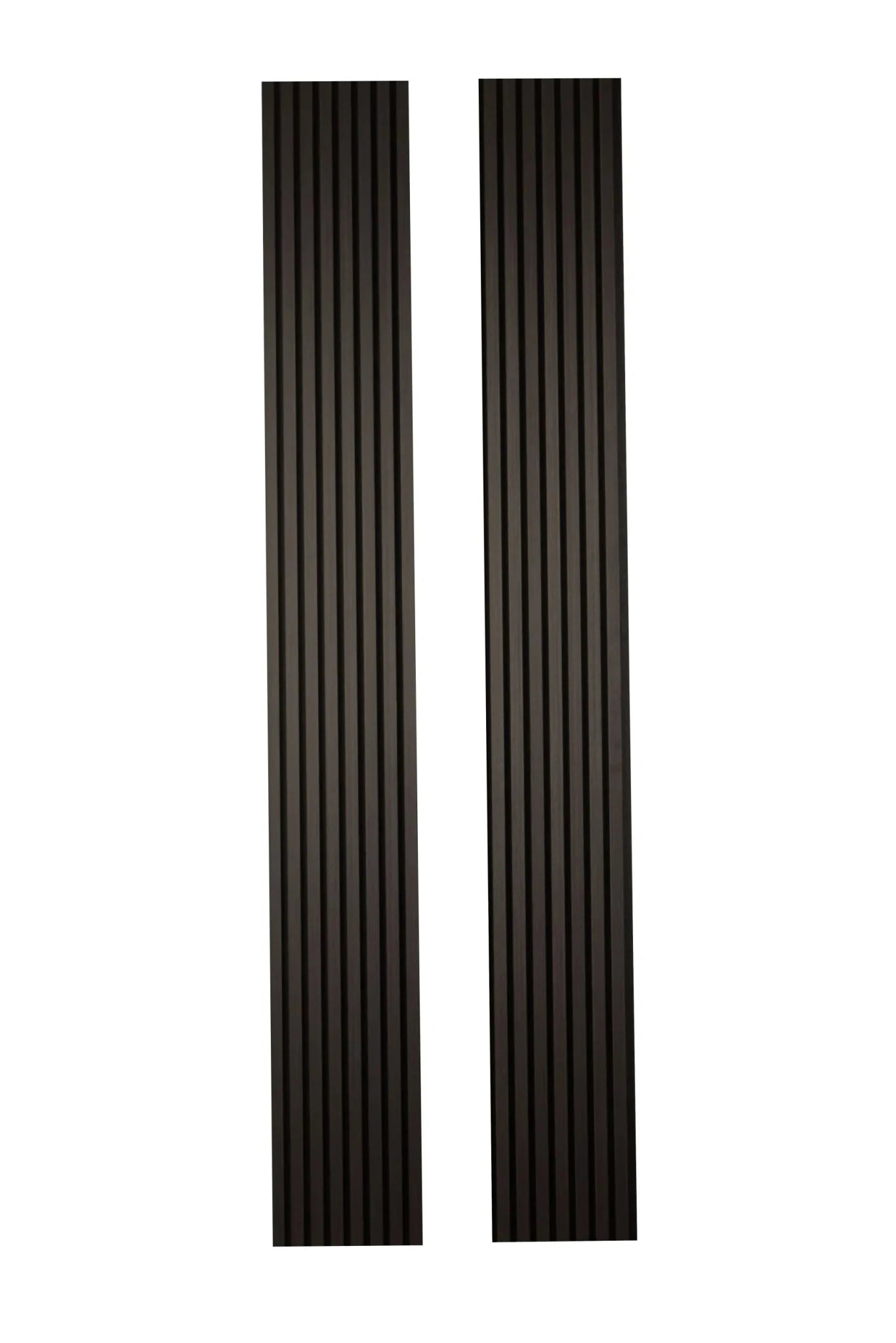 Panneau acoustique en lattes de bois noir oxyan - Ceramed