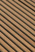 Panneau acoustique en lattes de bois Noyer Africain - Ceramed
