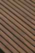 Panneau acoustique en lattes de bois Noyer - Ceramed