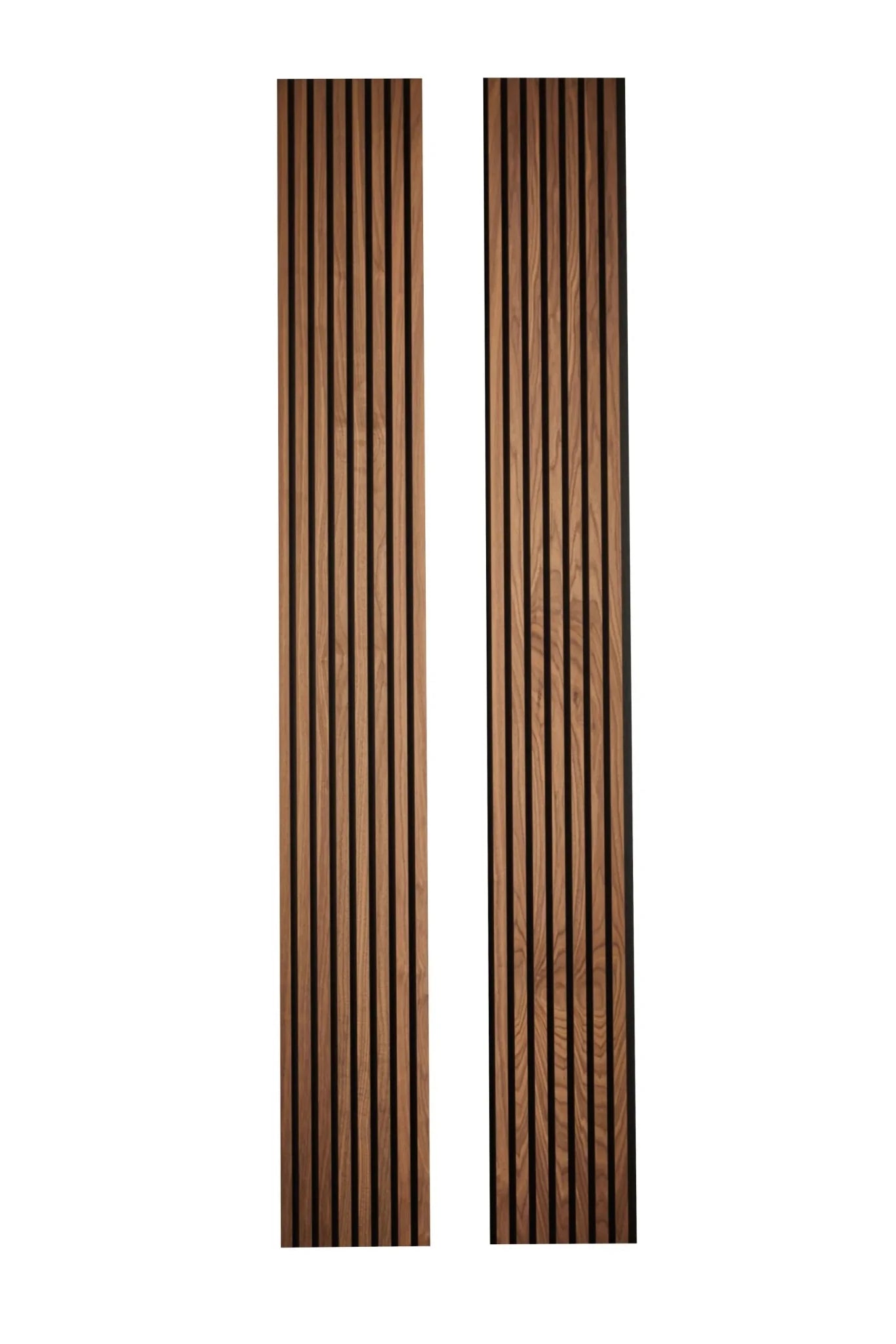 Panneau acoustique en lattes de bois Noyer - Ceramed