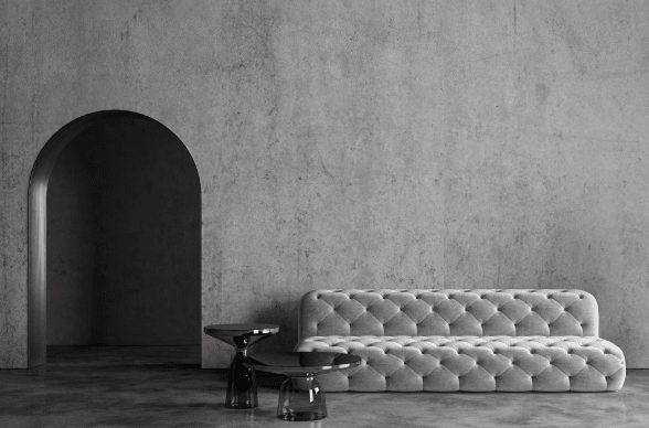Panneau mural COMPOSI 3mm 205 Béton Mat 36" x 96" - 1/8" (3 mm) - Ceramed