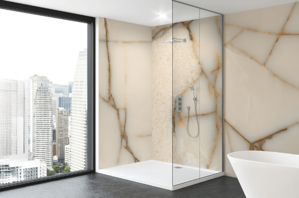 Panneau mural COMPOSI 3mm 507 Calacatta Mat 48" x 96" - 1/8" (3 mm) - Ceramed