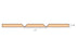 Largeur de 7-7/8" replié 3/4" x 24-1/2" x 96" - Schluter KERDI-BOARD-U Panneau en forme de U ||KB196252440U20