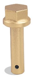 Pearl Abrasive - Hexpin Tige en diamant or. grossier