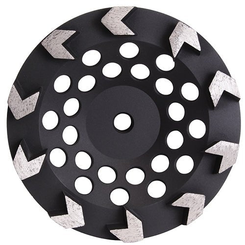 Pearl Abrasive - Meule segmentée en V 4 x 5/8" - 11