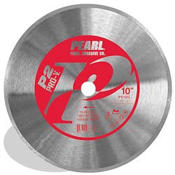 Pearl Abrasive - P2 Pro-V Lame pour carreaux de verre. segment de 7 mm 10" x 0.050" x 5/8"
