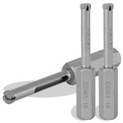 Pearl Abrasive - P3 Foret creux pour tuile et pierre 1/4" x 3/8"