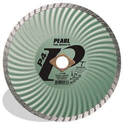 Pearl Abrasive - P4 Lame à segments à noyau ondulé pour usage général. contour de 8 mm 7" x 0.080" x 7/8". 5/8"