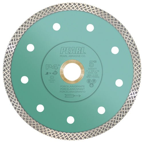 Pearl Abrasive - P4 Lame turbo à mailles. 10 mm Rim 4 1/2" x 0.048" x 7/8". 20 mm
