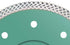 Pearl Abrasive - P4 Lame turbo à mailles. 10 mm Rim 4 1/2" x 0.048" x 7/8". 20 mm ||DIA45TT - Ceramed