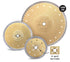 Pearl Abrasive - P5 Lame turbo à mailles minces. 4 trous 4.5" x 0.048" x 7/8". 20 mm. 5/8" ||DIA45TTS - Ceramed