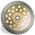 Pearl Abrasive - P5 Meule à boisseau pour usage général. grossier 7" x 7/8". 5/8"