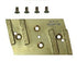 Pearl Abrasive - Tige de diamant. 4 segments comprends 3 vis HEX