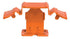 Pearl Abrasive - Tuscan TruSpace Orange SeamClip Largeur de coulis Size: 1/16" (1.59 mm) (paquet de 1000)