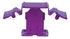 Pearl Abrasive - Tuscan TruSpace SeamClip violete. largeur de coulis : 3/16 po (4.76 mm) (paquet de 150)