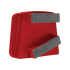 PHX - Meule Extra-Soft avec 2 segments rectangulaires diamantés grain 16 for PHX21/D21/D28