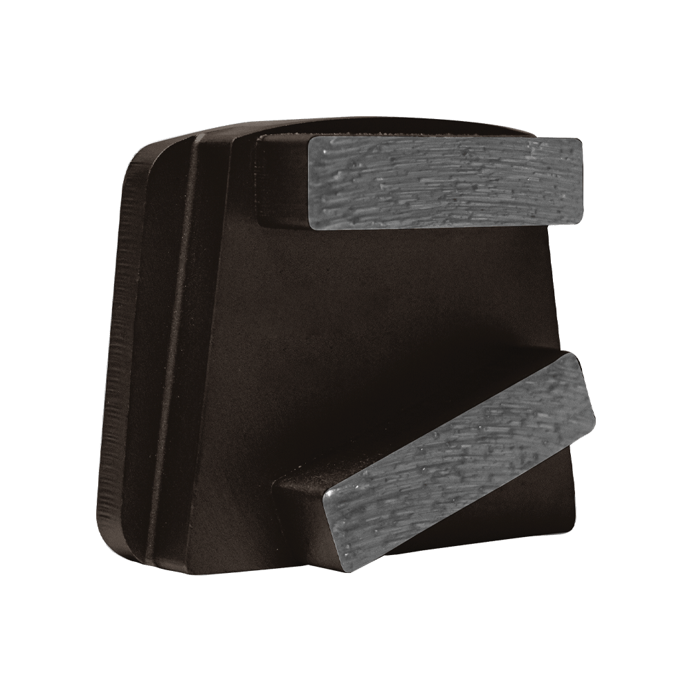 PHX - Meule Medium avec 2 segments rectangulaires diamantés grain 16 for PHX12 (paquet de 4)