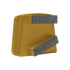 PHX - Meule Soft avec 2 segments rectangulaires diamantés grain 16 for PHX21/D21/D28