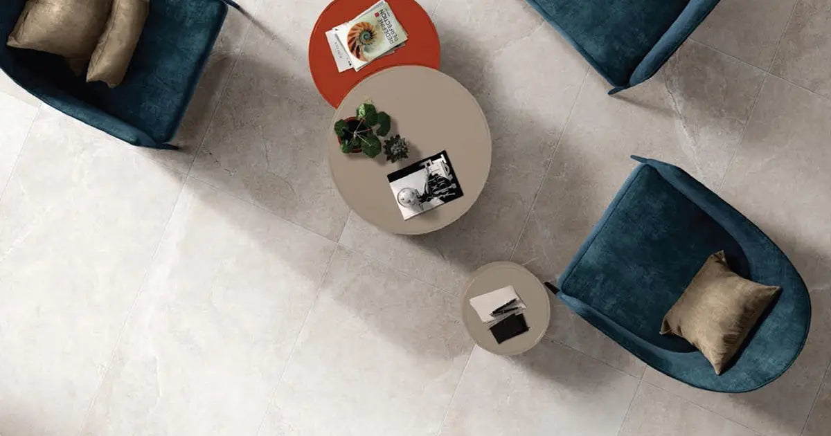 Centura - PIETRA STONE - Ceramic Tile - CINDER NATURAL 12 in x 24 in x 9 mm