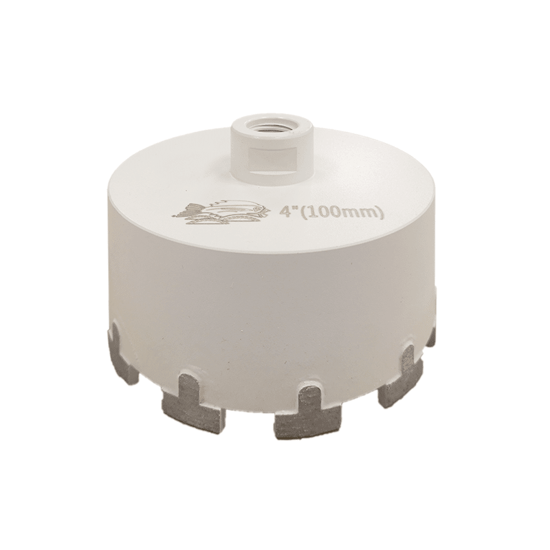 Piranha - Embout de forage PAUCM pour meuleuse 4" x 5/8"-11
