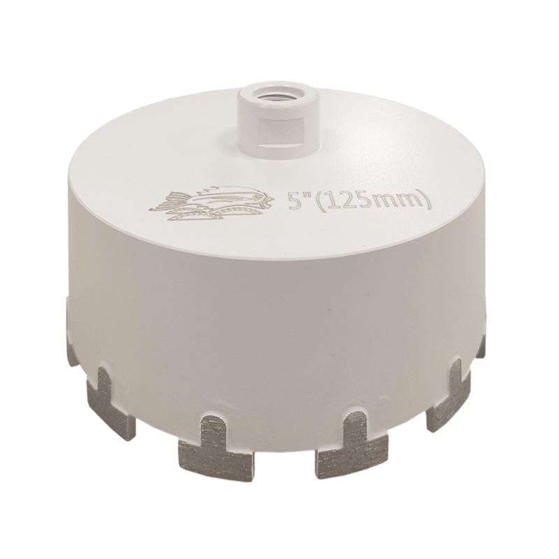 Piranha - Embout de forage PAUCM pour meuleuse 5" x 5/8"-11