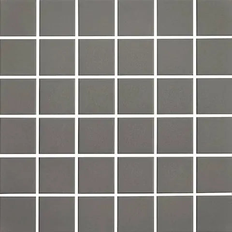 Centura - PLAIN / TECHNO - Carreau de céramique - gris ardoise MAT 12 po x 12 po x 6 mm - 20,00 pi²