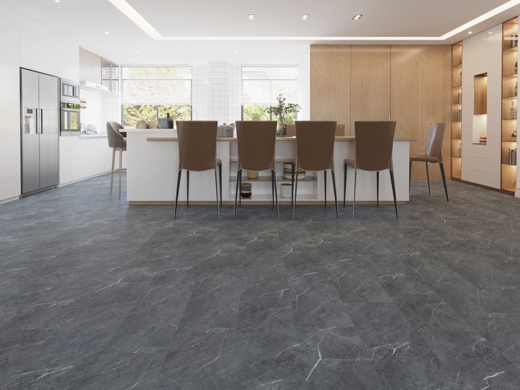 Plancher de vinyle clic Amsterdam T20108 / 12” x 24” x 3.5 mm - Ceramed