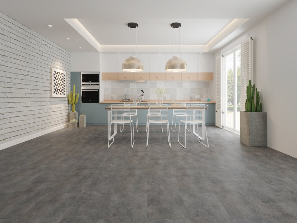Plancher de vinyle clic Amsterdam T20174 / 12” x 24” x 3.5 mm - Ceramed
