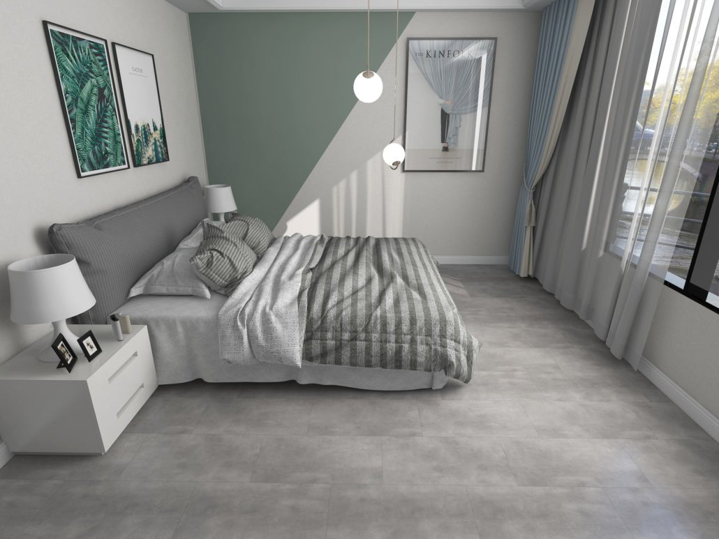 Plancher de vinyle Loose Lay Liberty KM595H-1 / 9” x 48” x 5 mm - Ceramed