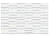 Anatolia - Utopio - Polar - Mosaïque Stacked en pierre naturelle adoucie 29,6 x 30 cm (11,65 x 11,81 po)