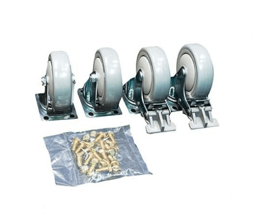 Portamix - Ensemble de roues de remplacement F-Series 4" pour le mélangeur Mega Hippo