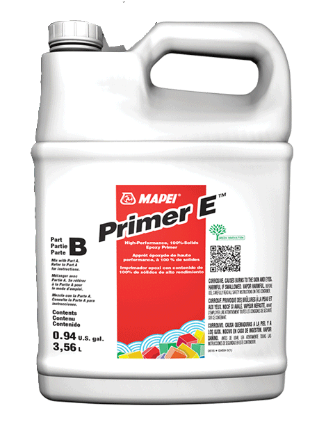 Mapei - Primer E Apprêt époxy 100% solide, de haute performance Partie A - 3.56 L