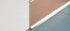 Progress Profiles - Base murale Skirting 80 avec adhésif aluminium argent brossé 3-5/32" (80 mm) x 3/8" x 6' 6-3/4"