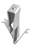 Progress Profiles - Clip de fixation pour Proplate Fix acier inoxydable de 25/32" (20 mm) to 1-25/32" (45 mm) x 1-9/16"