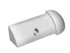 Progress Profiles - Coin extérieur pour moulure à céramique Projolly aluminium argent brossé 5/16" (8 mm) (paquet de 2)