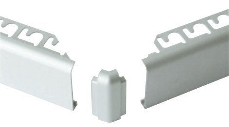 Progress Profiles - Coin extérieur pour moulure à céramique Protop 135° aluminium anodisé argent
