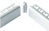 Progress Profiles - Coin intérieur pour moulure à céramique Protop 90° aluminium anodisé titane